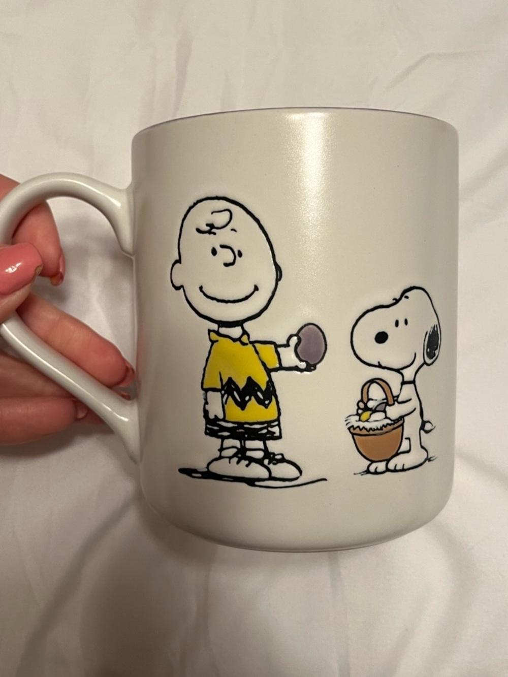 Peanuts Easter mug